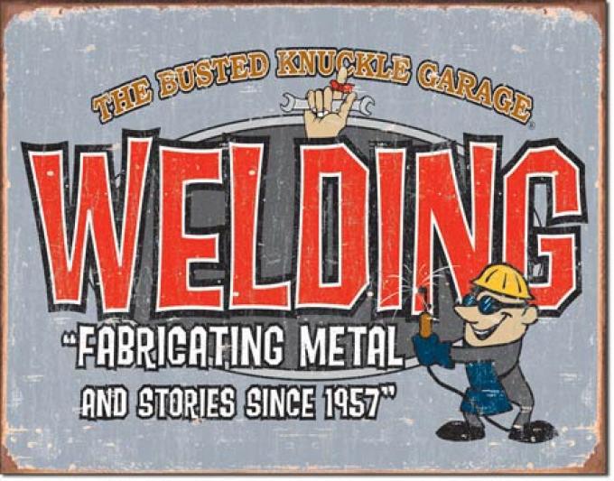 Tin Sign, BKG - Welding
