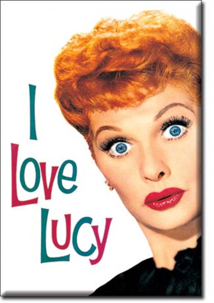 Magnet, I Love Lucy - Face