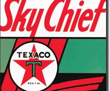 Tin Sign, Texaco - Sky Chief