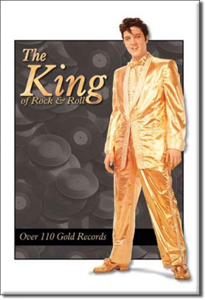Magnet, Elvis-Gold Lame' Suit