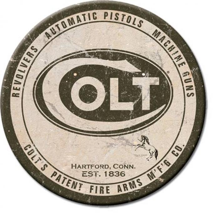 Magnet, Colt Logo Round