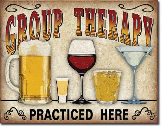 Tin Sign, Group Therapy