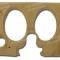 CA 1971-1976 Chevrolet Corvette Dash Pad Lower LH