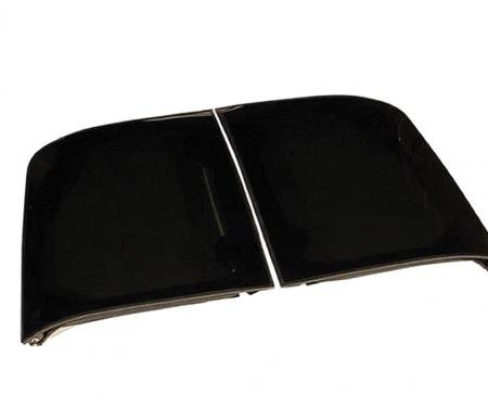 Corvette Roof Panels, T-Top, Reflective Glass, Black, 1968-1982