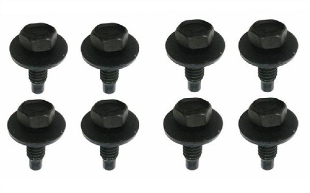 Camaro Front Bucket Seat Track Mounting Bolts Set, 8 Pieces, 19671969