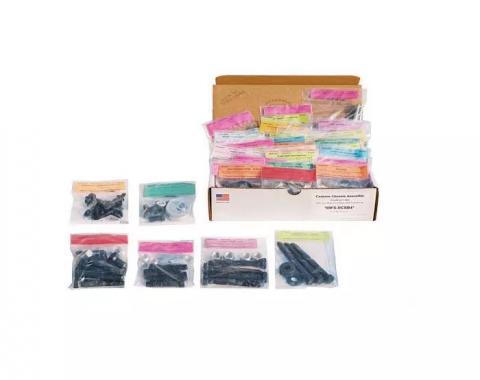 Chevelle Master Body Assembly Hardware Kit, 444 pieces. 1966