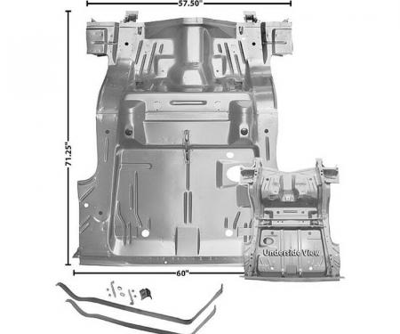 Challenger Trunk Floor, 1970