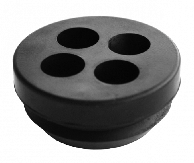Key Parts '55-'59 4 Hole Wire Grommet 0847-716