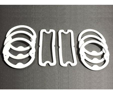 Metro Moulded Parts 8-Piece Lens Gasket Kit. LGK 2004-109