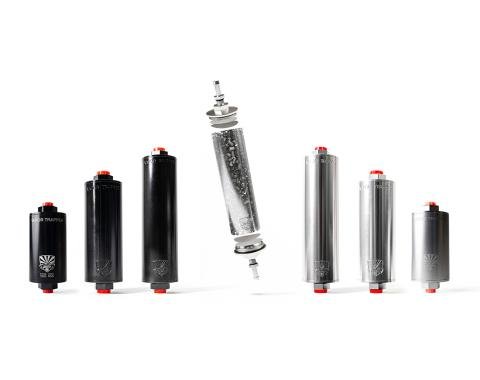 Vapor Trapper&trade; Universal Charcoal Canister Fuel Tank Vent Line Vapor Filter