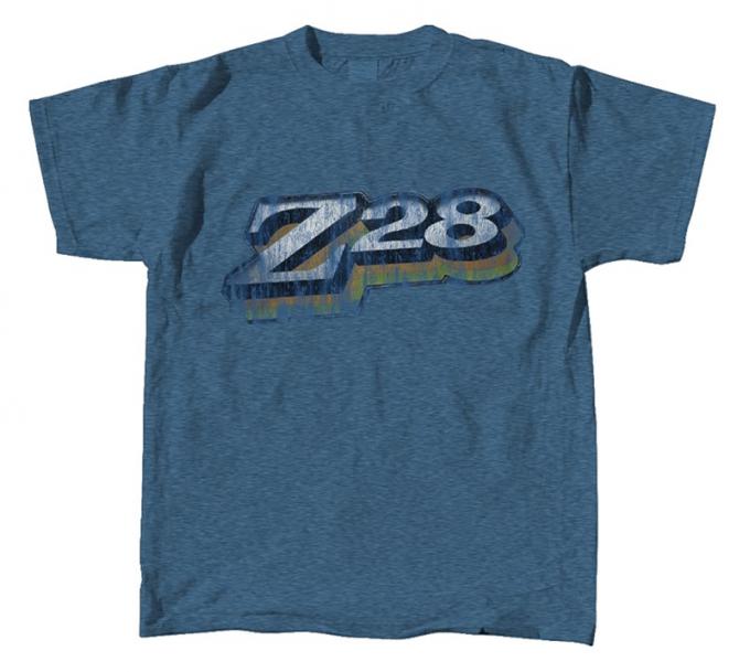 Camaro Z-28 T-Shirt, Denim Blue