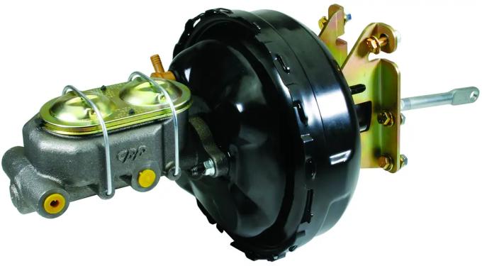 Classic Performance Power Brake Booster & Master Cylinder Kit 1973-87 Chevy Truck, Chevy Mid-Size, 11" Dual Black 7387BB-MC