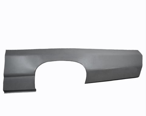 Full Size Chevy Quarter Panel Skin, Left, 1967-1968