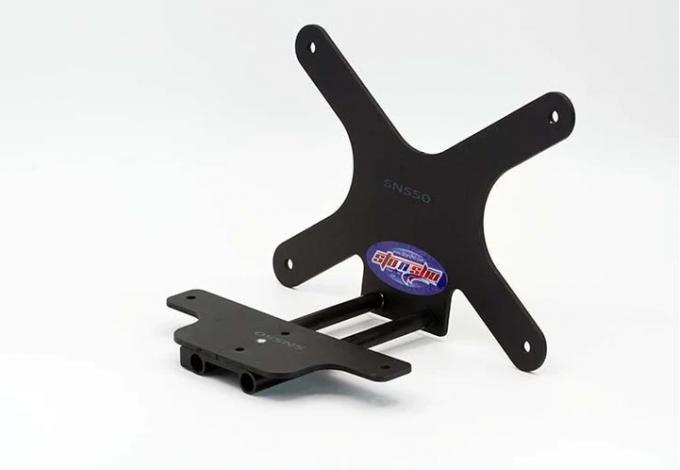 Corvette Sto N Sho Quick Release Front License Bracket, 2014-2019