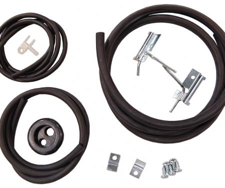 AMD Windshield Washer Hose Kit, 67-74 Dodge Plymouth A-Body w/ Manual Pump F-WWK9