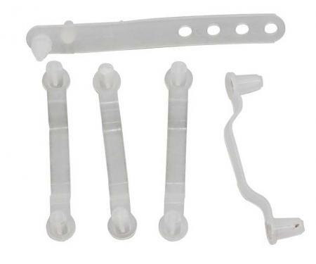 AMD Under Hood Strap Kit, 67-69 Dart Barracuda Valiant; 64-69 Polara F-USK01