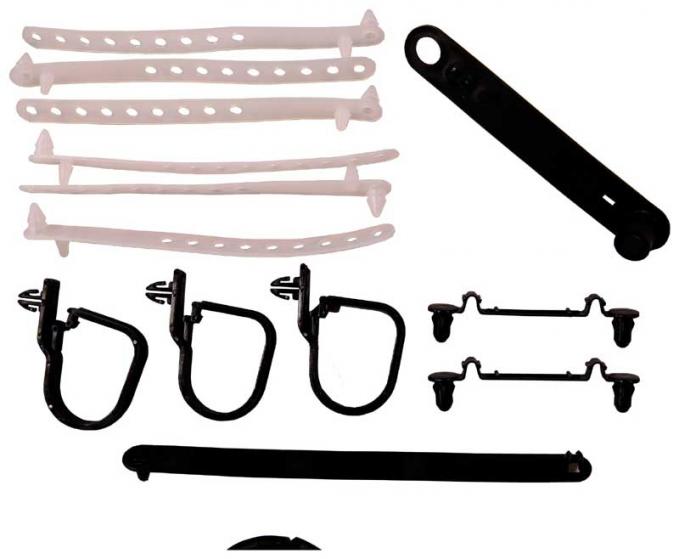 AMD Under Hood Strap Kit, 70 Dodge Plymouth E-Body F-USK03