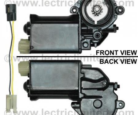 Chevelle Power Window Motor, For 2-Door, Left, 1964-1977