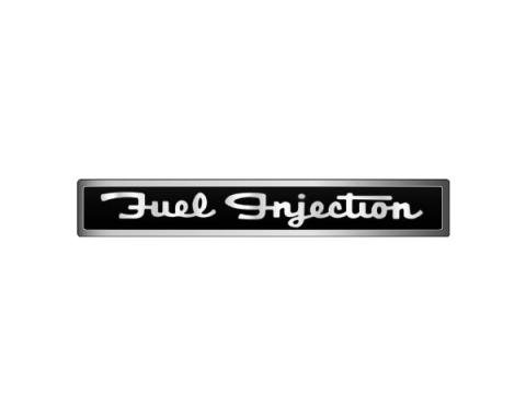 Corvette Decal, Fuel Injection Script, 1962