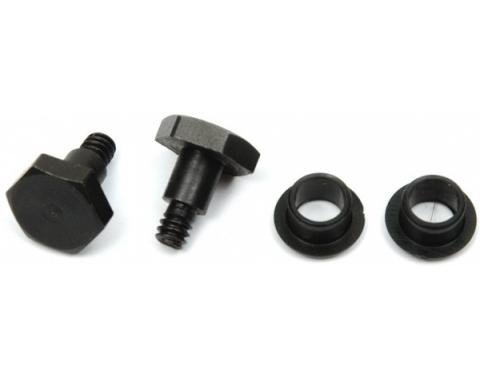 El Camino Cowl Induction Flapper Door Bushings & Pivot Bolts, 1970-1972