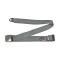 Seatbelt Solutions 1949-1979 Ford | Mercury Lap Belt, 74" with Chrome Lift Latch 1800746005 | Gray