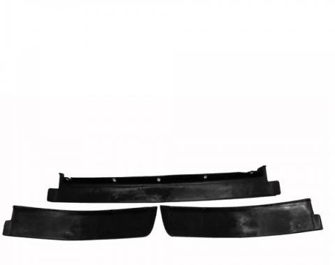 Corvette Front Spoiler, 3 Piece Kit, 1985-1990