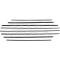 PUI 56 MERCURY 2 DR HTOP WIND 990913 | Belt Weatherstrip Kit/ 8pcs/ Mercury 2dr Hardtop, 1955