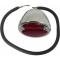 Tail Light Assembly - Ford 1932 Passenger - Red Lens - 6 & 12 Volt Bulbs - Right