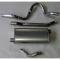 Firebird Exhaust, 4 or 6 Cylinder, Stainless Steel, Single Outlet, 1975-1985