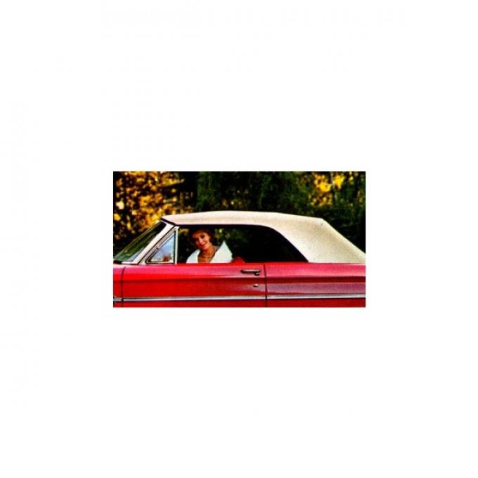 Ford Convertible Top, W/ Glass Rear Window, Fairlane, Torino, 1970-71