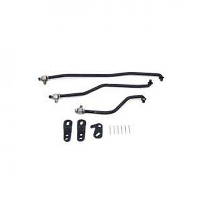 Nova Floor Shifter Linkage, Manual Transmission, Muncie4-Speed, 1968