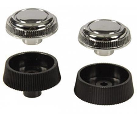 Camaro Radio Knob Set, For Cars With Mono Radio, 1967-1968