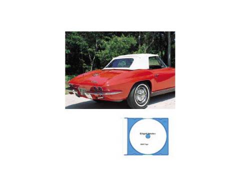 Corvette Convertible Top Installation DVD, 1963-1967