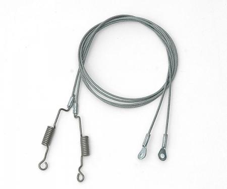 Full Size Chevy Convertible Top Cables, 1965-1970