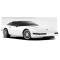 Corvette Cray Manta 19x9 Hyper Silver With Mirror Cut Lip, 1-Piece Wheel, 1984-2013