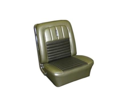 Fairlane XL, Front Buckets & Rear Seat Covers, Hardtop, 1967