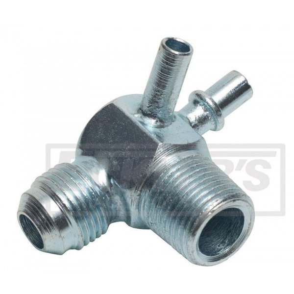 Chevelle Intake Manifold Vacuum Fitting, Power Brake Booster, Threaded