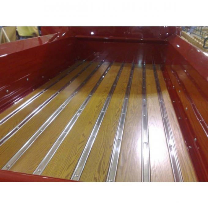 Chevy & GMC Truck Bed Wood Flooring, Ash, Short Fleet Side,1958-1972
