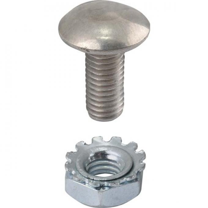 Model A Ford Radiator Brace Rod Bracket Mounting Screw Set - 8 Pieces