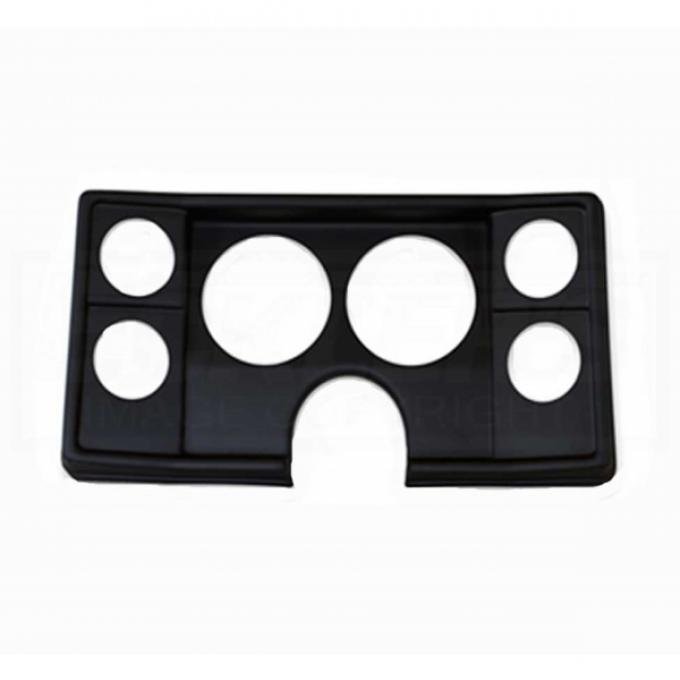 El Camino Instrument Cluster Panel, Direct Fit, AutoMeter, Black, 1982-1987