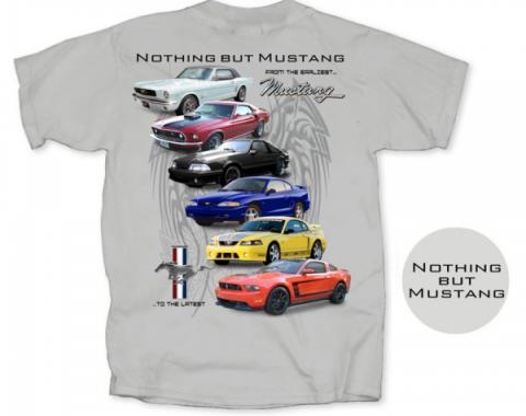 Nothing But Mustang T-Shirt, Gray