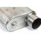 Firebird BBK 2-3/4 Vari-Tune Adjustable Stainless Steel Performance Muffler, Offset