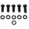 El Camino Air Conditioning Compressor Support Fasteners, Lower Rear, 386/454, 1970-1972