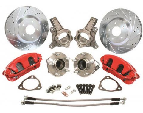 Camaro Brake Upgrade Kit, C5 Corvette Style, 1967-1969