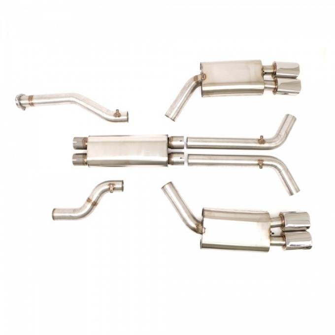 Corvette B&B Triflo Exhaust System, 3" LT1, 1992-1995