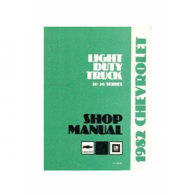 Chevy Truck Shop Manual, 1982