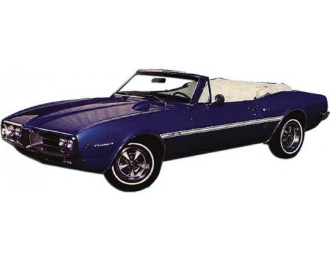 Firebird Decal Set, High Output, H.O. 1967-1968