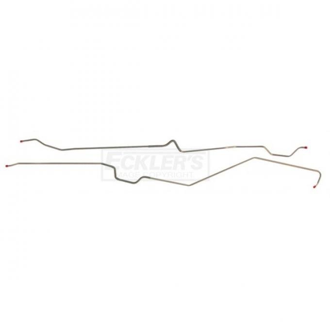 Chevy Main Fuel Line, 3/8 Inch, Convertible, Stainless Steel 1967-1968