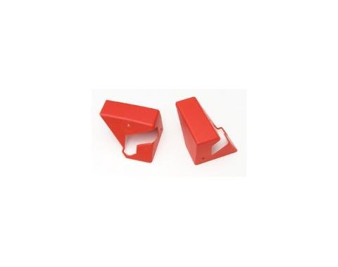 Corvette Roof Storage Mount Covers, Torch Red, 1993-1996