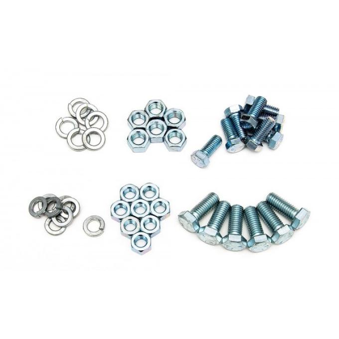 Redline Restomotive® 1965-1966 Full Size Chevy Rear Bumper Mounting Bolt Kit